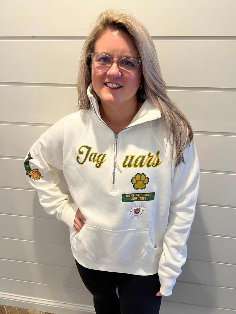 Jag Enza Ladies Boxy 1/2 Zip Fleece **Pre-Order.  Won't be in stock until end of May/early June