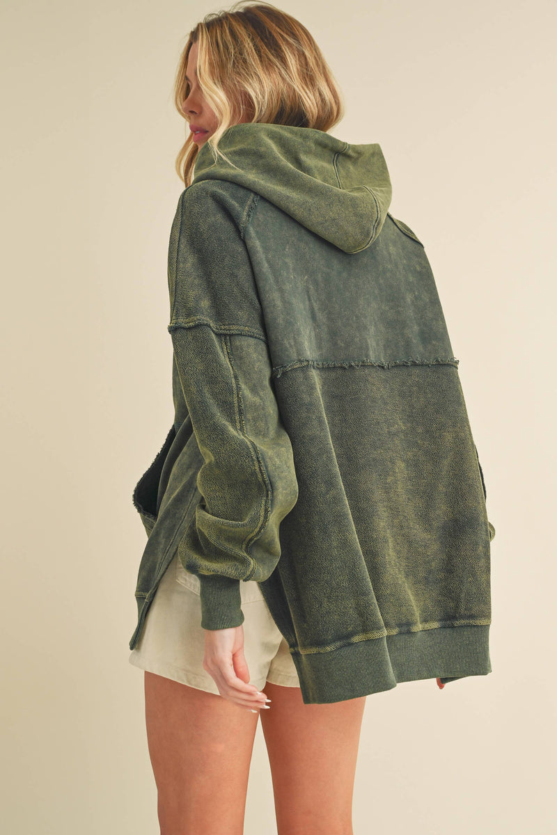 966CK Deb Washed Hoodie