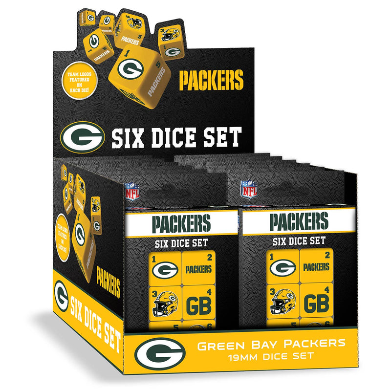Green Bay Packers Dice Set - 19mm