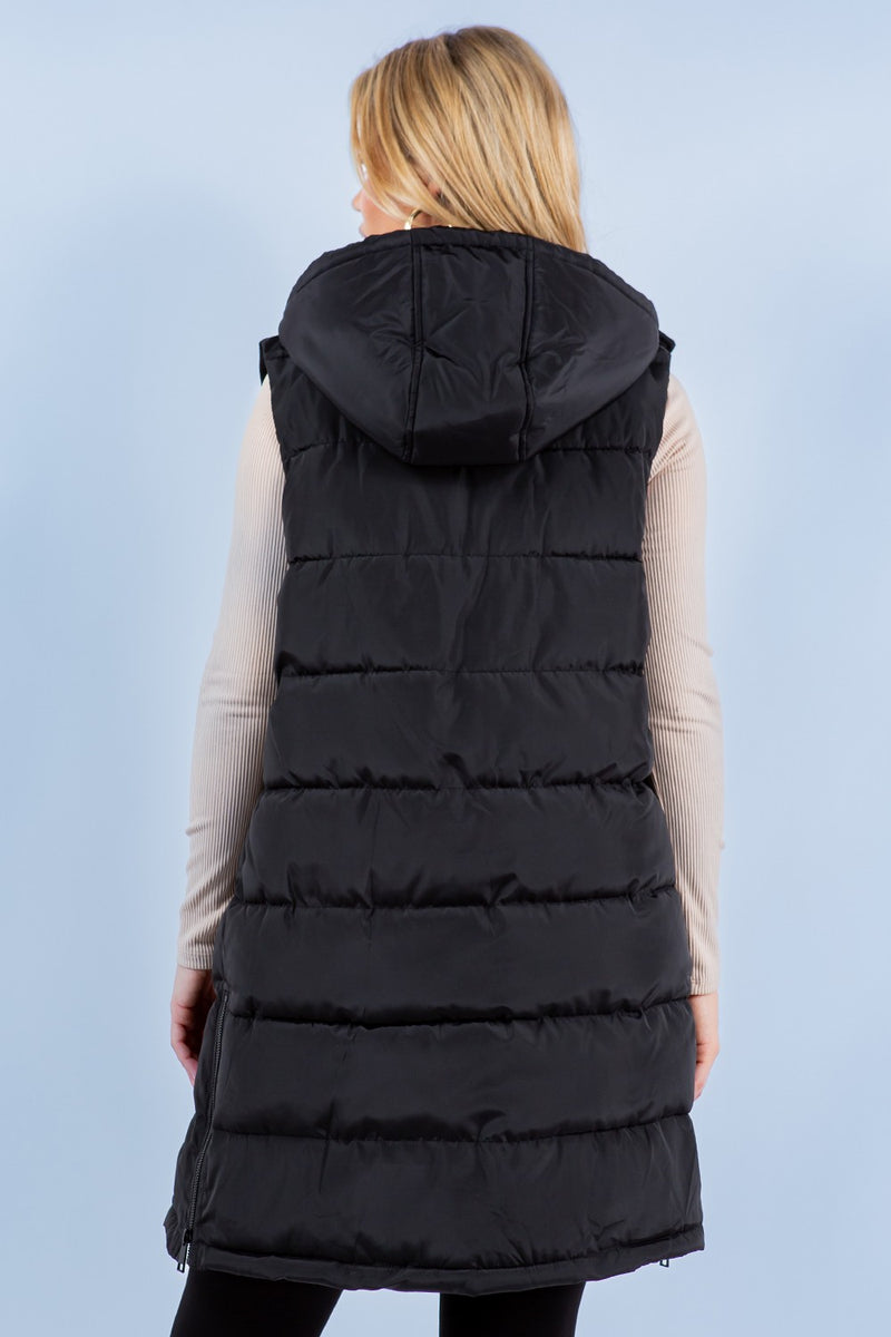 Long Puffer Vest