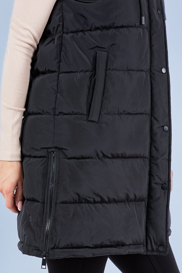 Long Puffer Vest