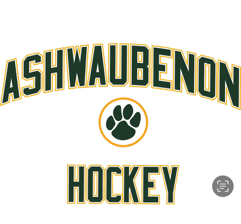 Ash Hockey Cowl Neck Varsity *Custom Printed
