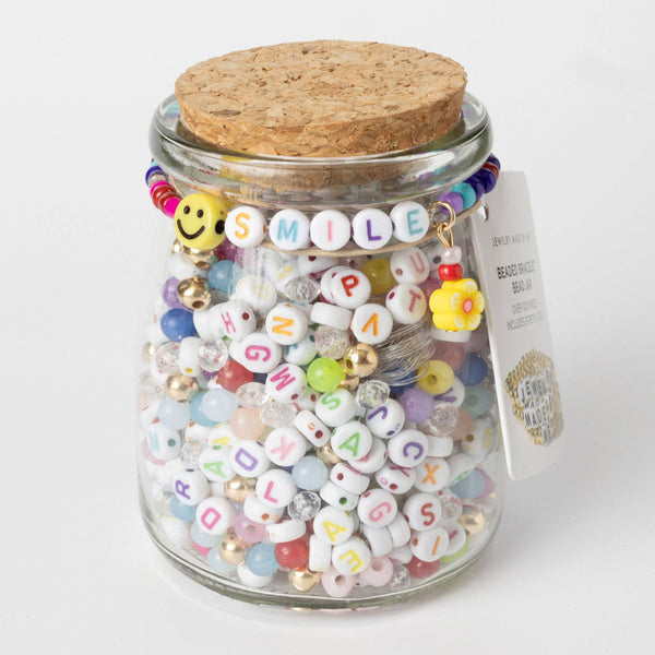 Bright SMILE Bead Jar