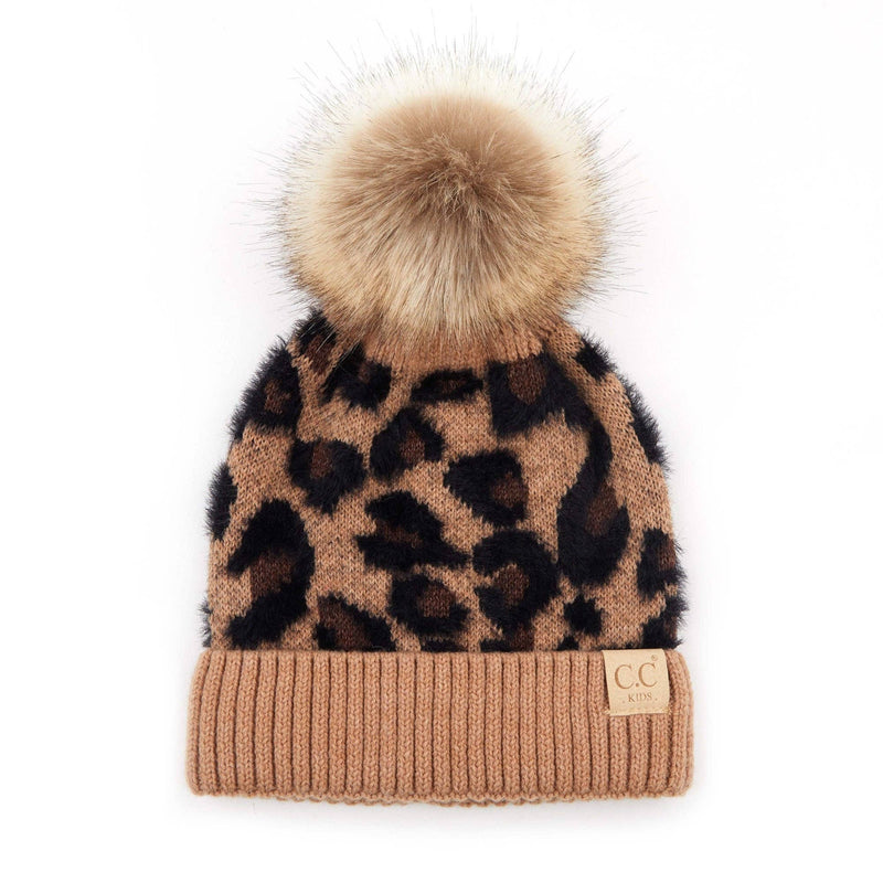 CC Kids Leopard Beanie Children