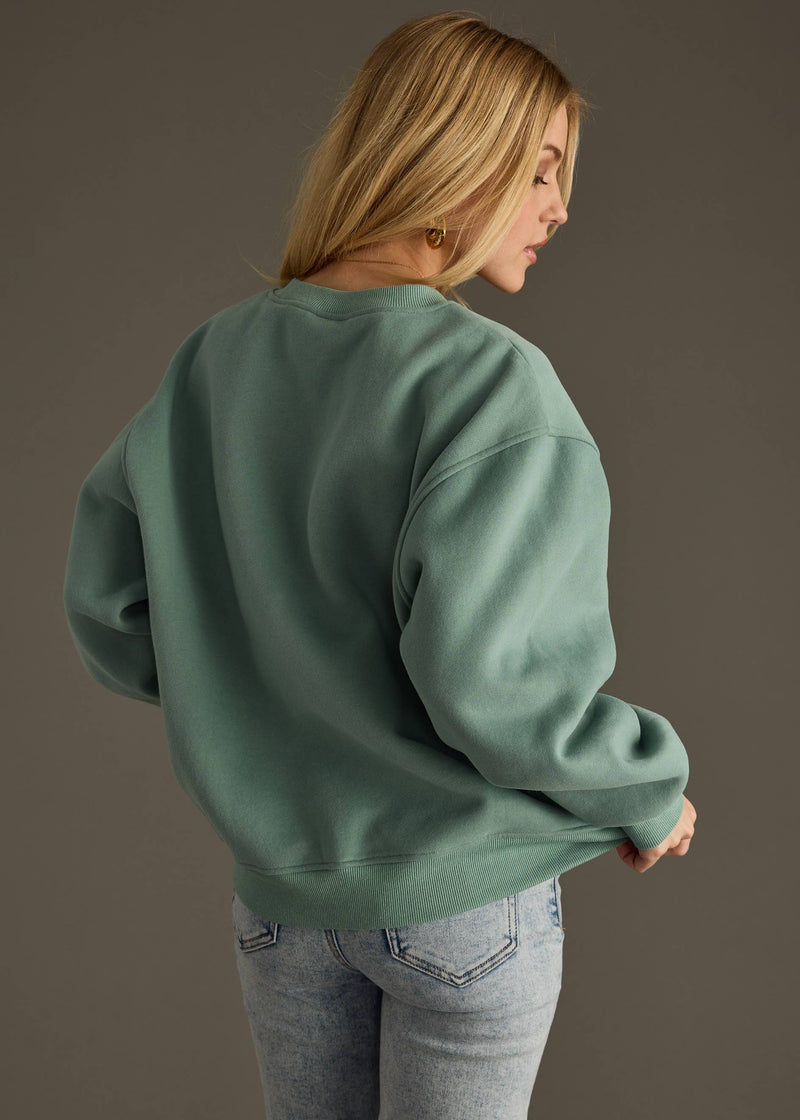 Dusty Teal Midwest Sweatshirt