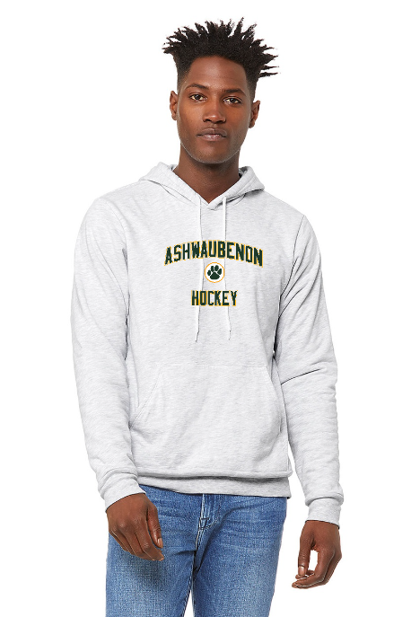Ash Hockey BELLA + CANVAS Youth & Adult Hoodie - Varsity