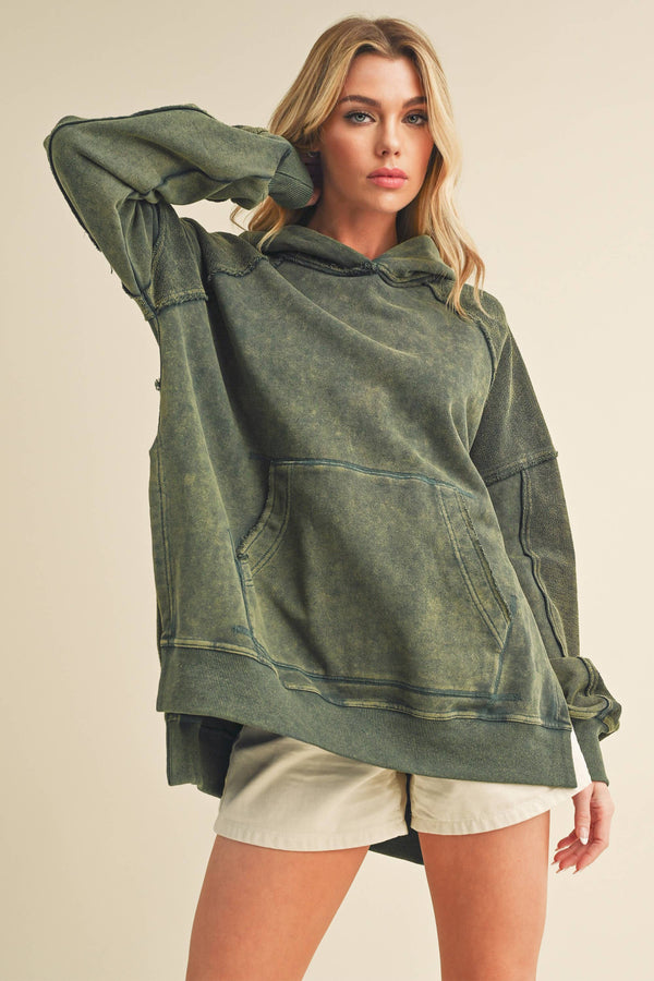 966CK Deb Washed Hoodie
