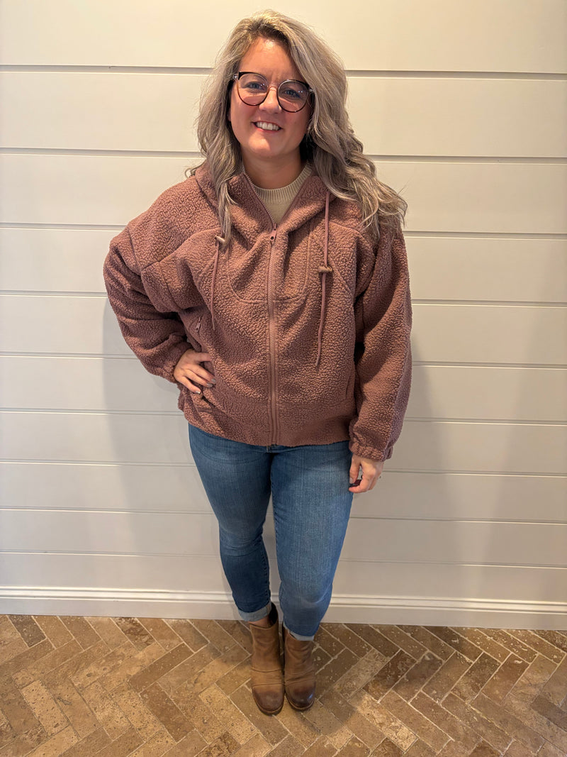 Alpine Fleece Zip Up Hoodie
