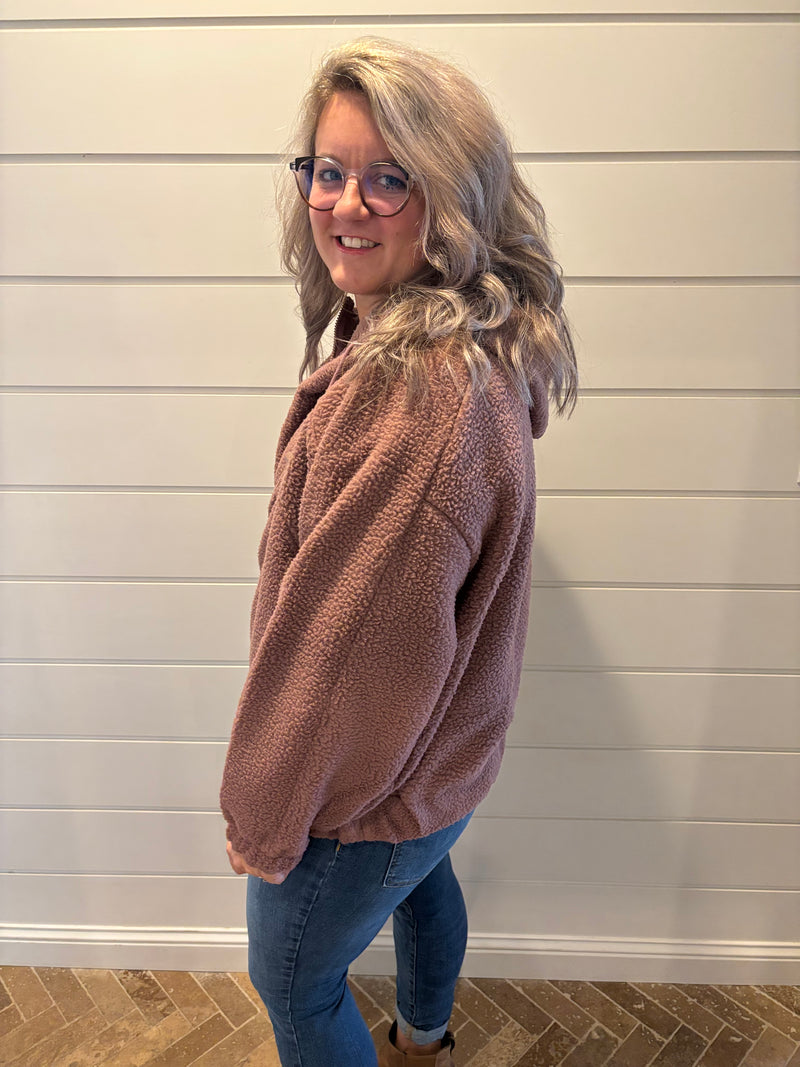 Alpine Fleece Zip Up Hoodie
