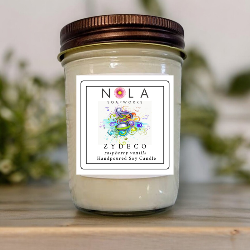 Zydeco - Black Raspberry Vanilla Coco Soy Candle