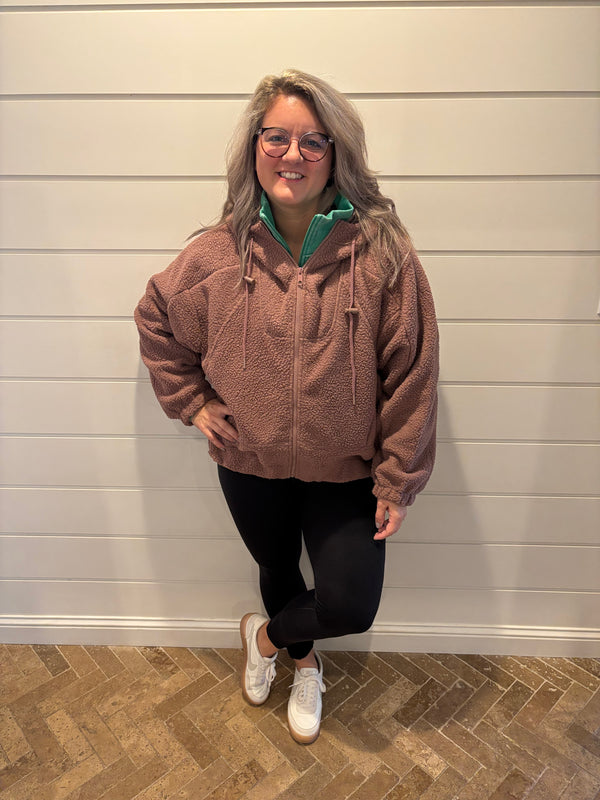 Alpine Fleece Zip Up Hoodie