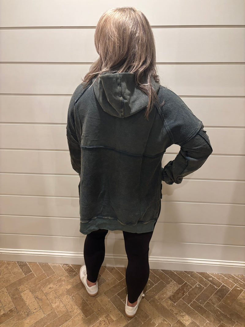 966CK Deb Washed Hoodie