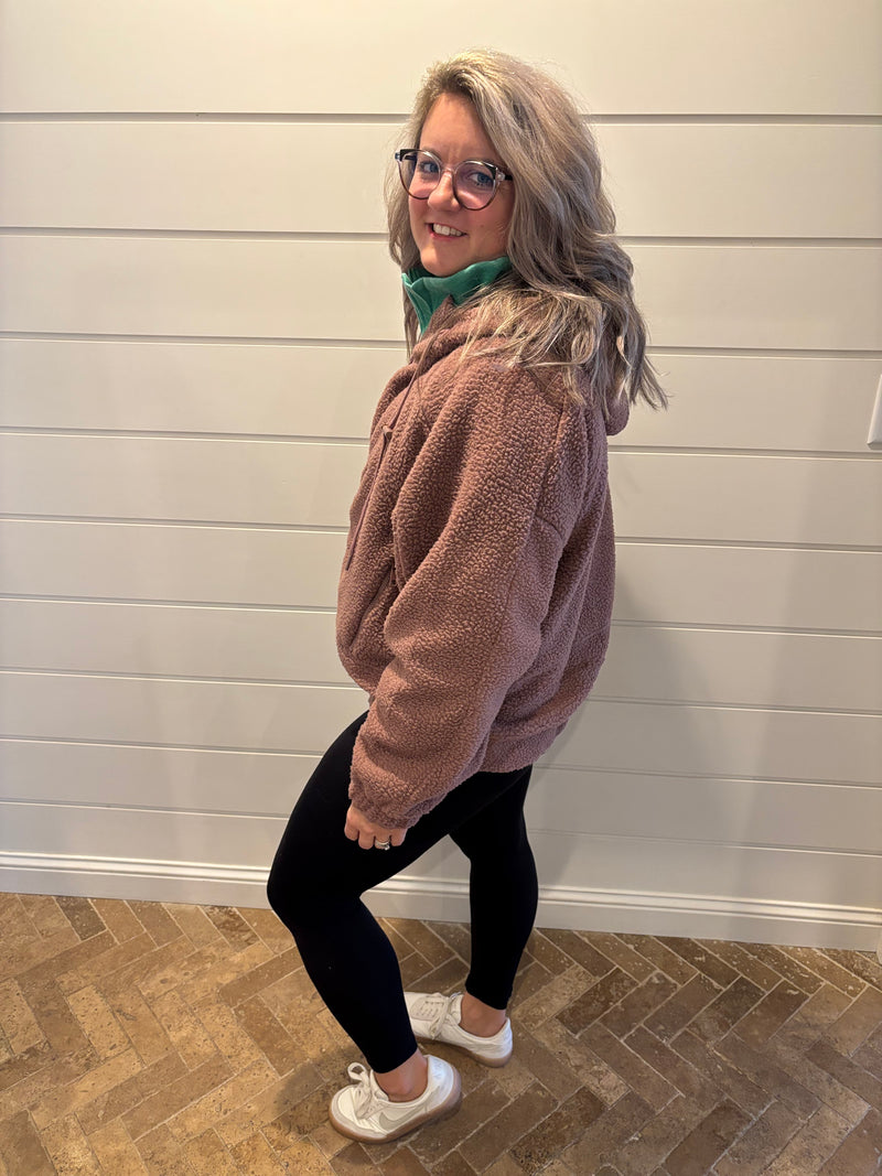 Alpine Fleece Zip Up Hoodie