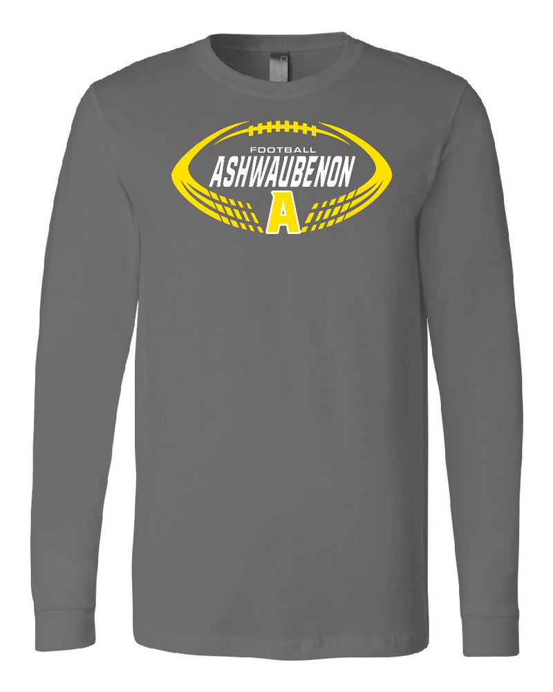 Ash Lions BELLA CANVAS Long Sleeve Football
