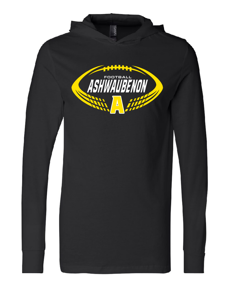 Ashwaubenon Lions BELLA CANVAS Lightweight Tee Hoodie