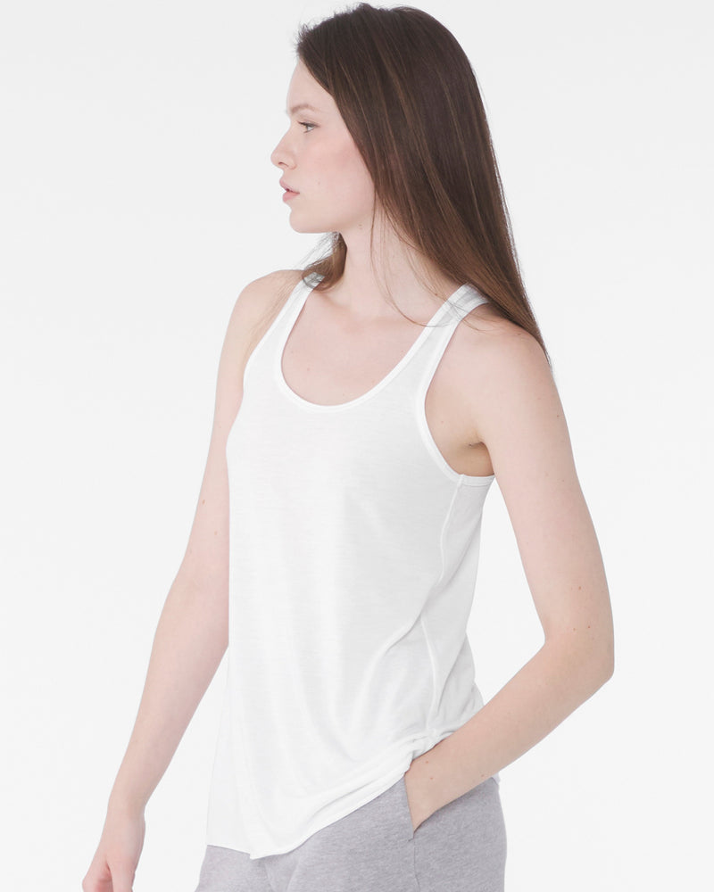 AGSA Women's Flowy Racerback Tank - BELLA CANVAS Jaguars