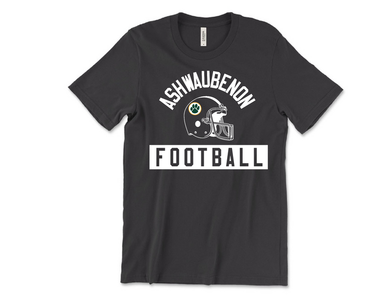 ASH FOOTBALL BELLA CANVAS YOUTH & ADULT TEE