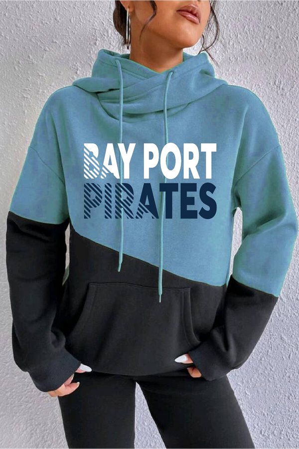 Colorblock Hoodie Sweatshirt ZK2077
