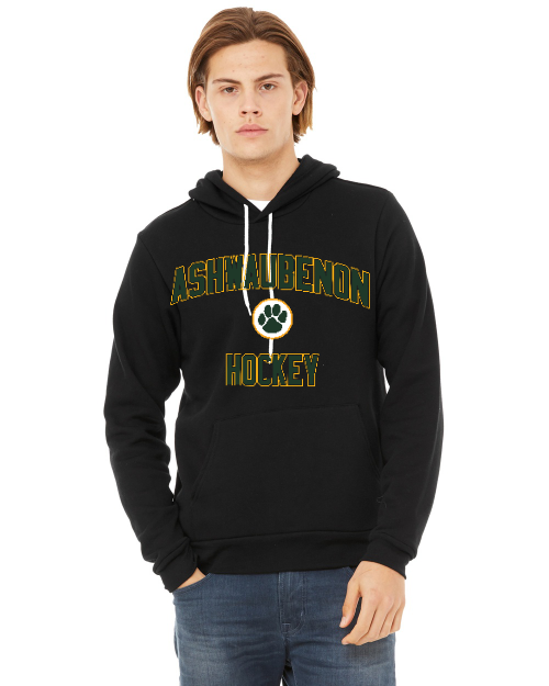 Ash Hockey BELLA + CANVAS Youth & Adult Hoodie