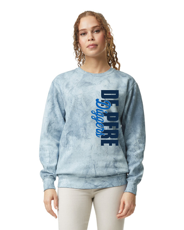 De Pere Diggers Comfort Colors ColorBlast Crew
