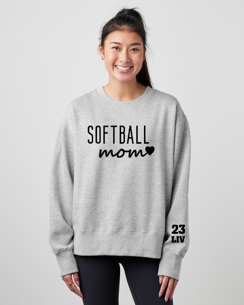 Sports Mom EX327 Crew *Customized for any sport
