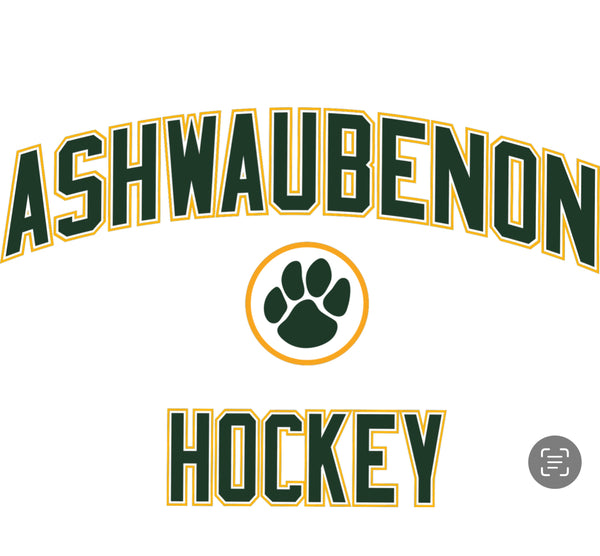 Ash Hockey Gildan Big P Crew