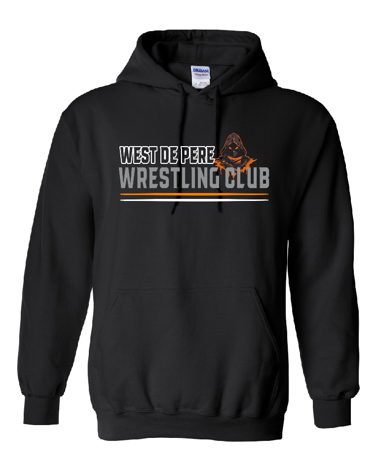West De Pere Wrestling Club Unisex Gildan Heavy Blend Hoodie