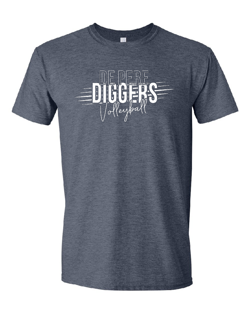 De Pere Diggers BELLA CANVAS YOUTH & ADULT TEE