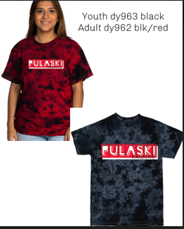 Pulaski DY963 Gildan Crystal Tee Youth & Adult