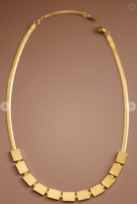 18k Non-tarnish Stainless Steel Chain Necklace