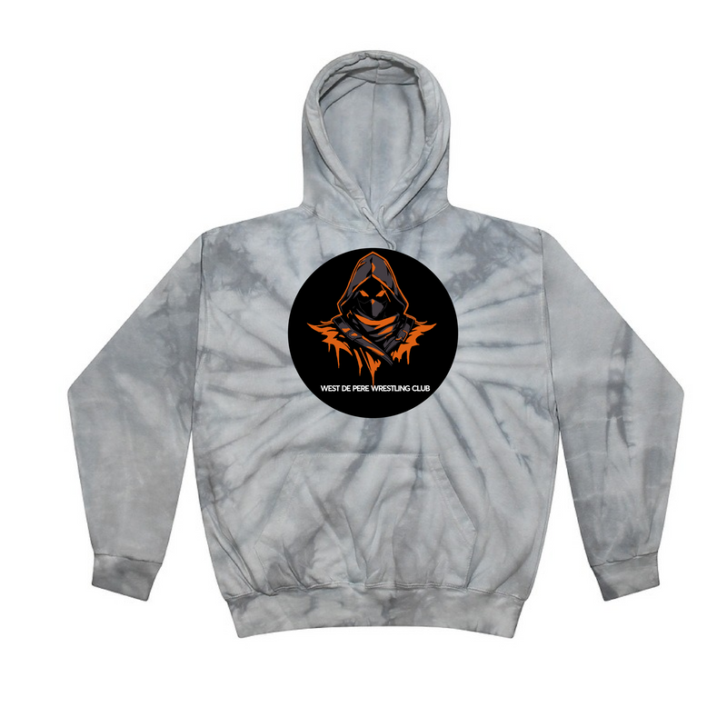 West De Pere Wrestling Club Youth & Adult Colortone Tie Dye Hoodie