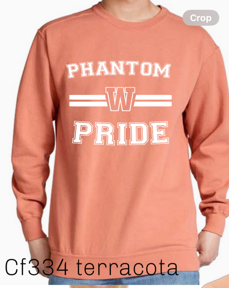 WDP COMFORT COLORS PRIDE ADULT CREW SWEATSHIRT