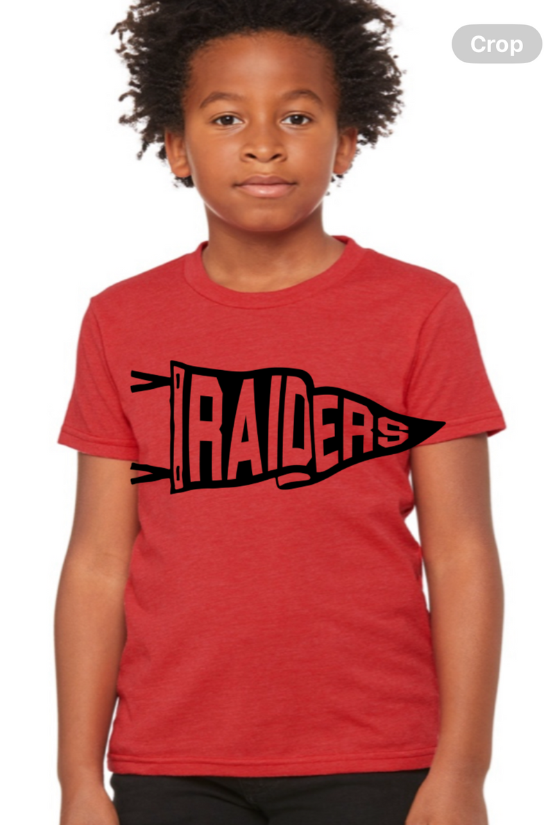 PUL BELLA CANVAS PENNANT YOUTH TEE