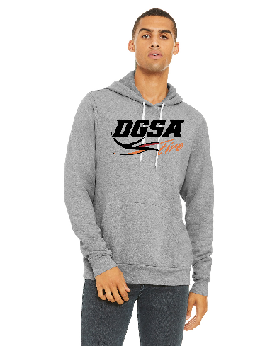 DGSA Adult Hoodie - BELLA CANVAS Hoodie Grey