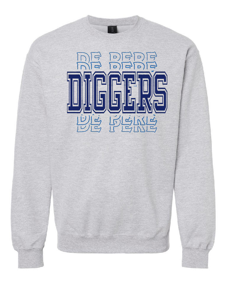 De Pere Diggers Adult Gildan Crew
