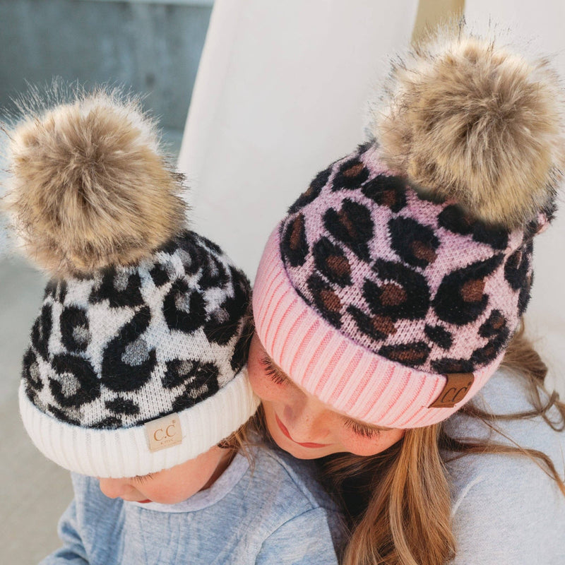 CC Kids Leopard Beanie Children