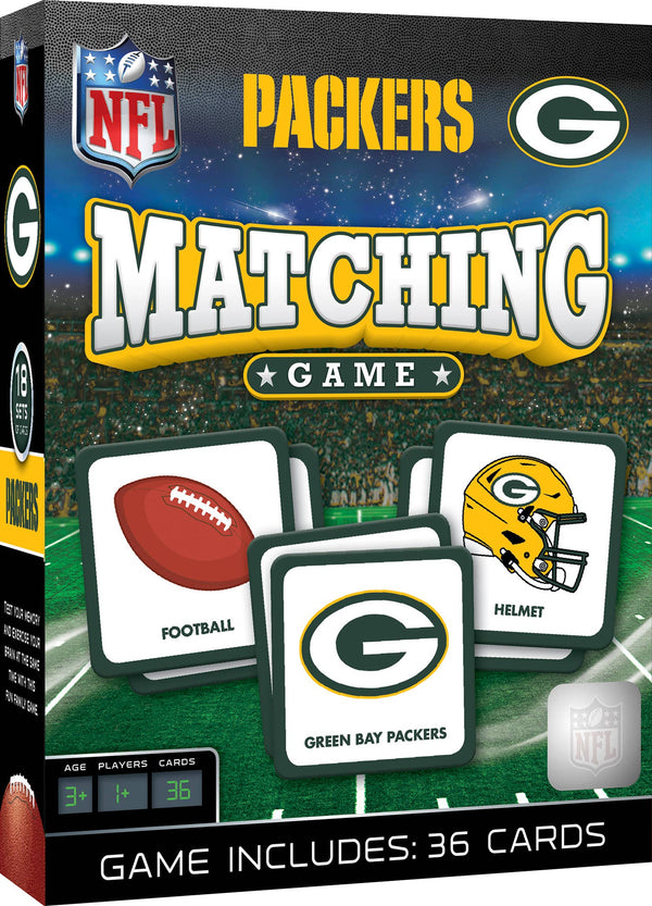 Green Bay Packers Matching Game