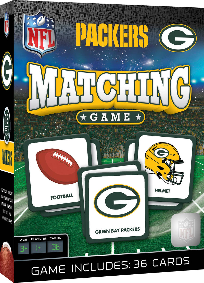 Green Bay Packers Matching Game