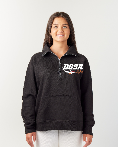 DGSA Enza Ladies Boxy 1/2 Zip Fleece