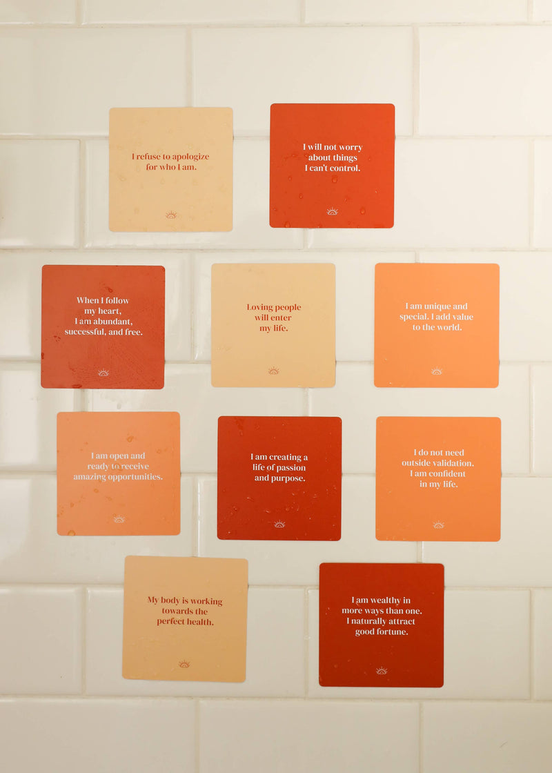 Shower Affirmation™ Cards - Positivity