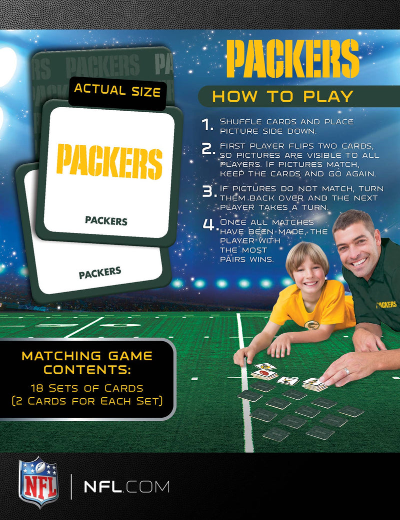 Green Bay Packers Matching Game