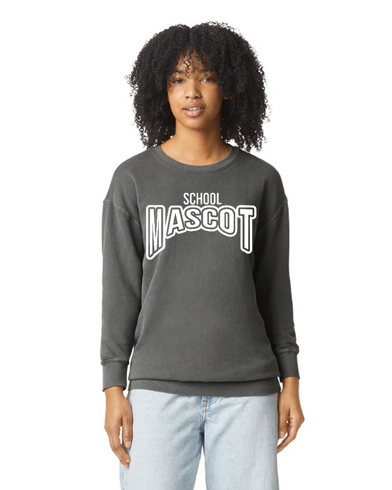 School Understated Comfort Colors Crew Sweatshirt