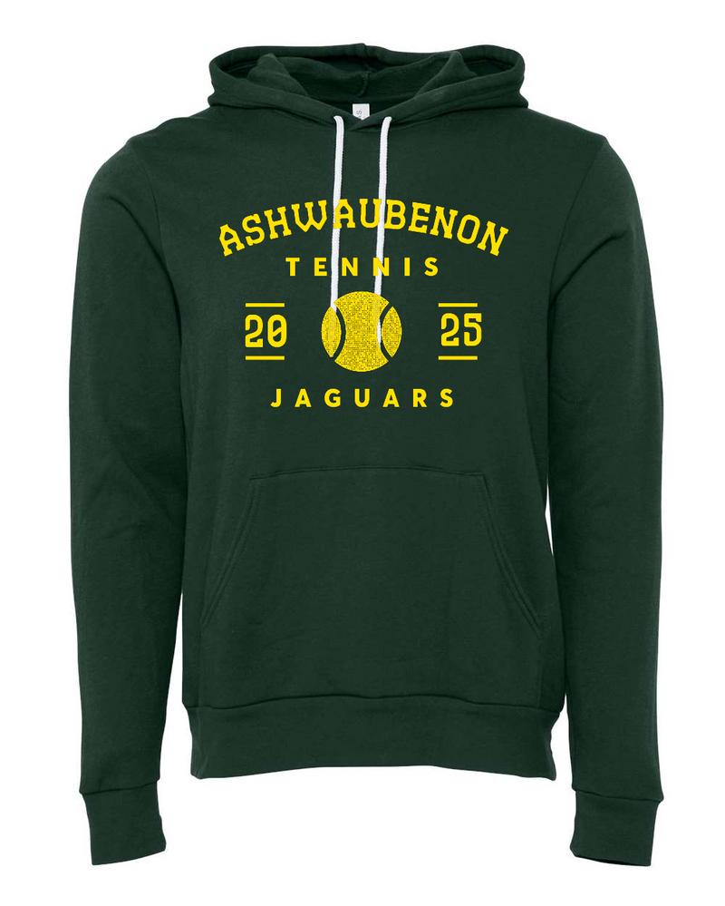 Ashwaubenon Tennis BELLA CANVAS Hoodie  Green
