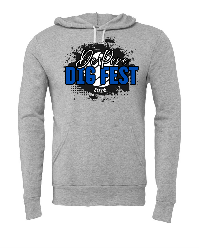 Dig Fest BELLA + CANVAS Adult Hoodie