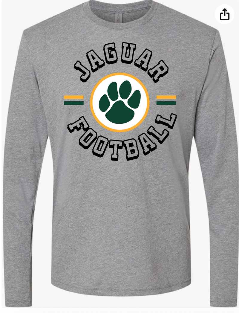 Ash Football Long Sleeve