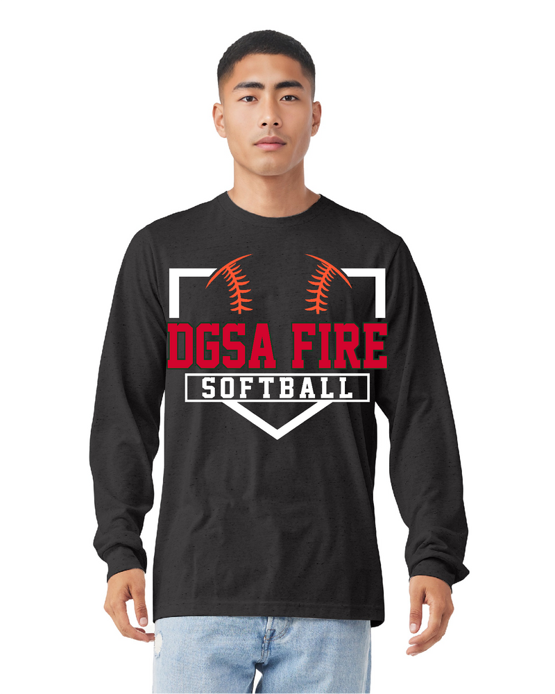DGSA Unisex BELLA + CANVAS  Adult T-Shirt Home Plate