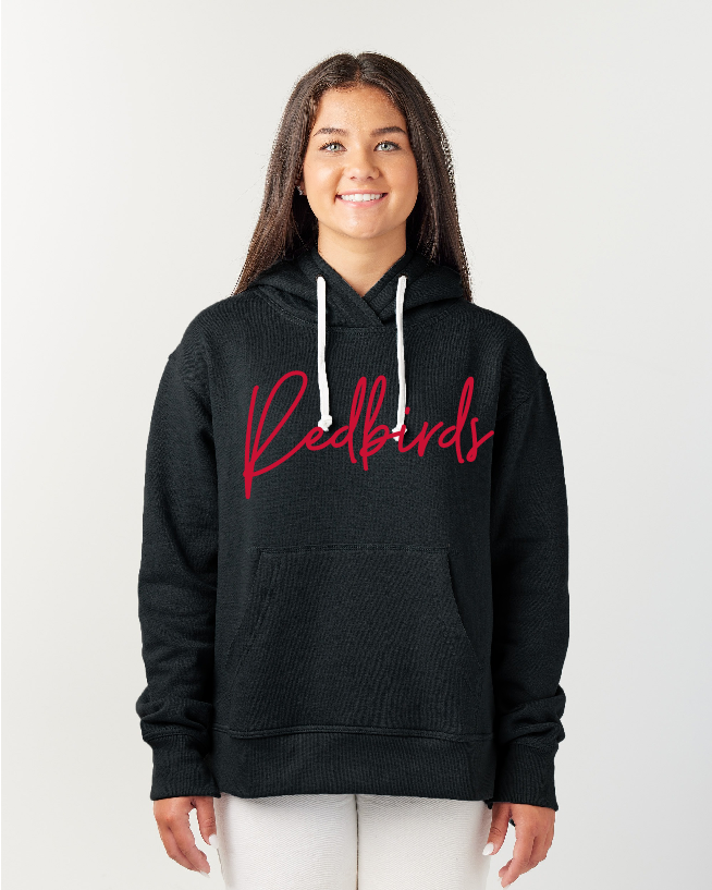 Redbirds Enza Ladies Pullover Hood *Printed at Hope