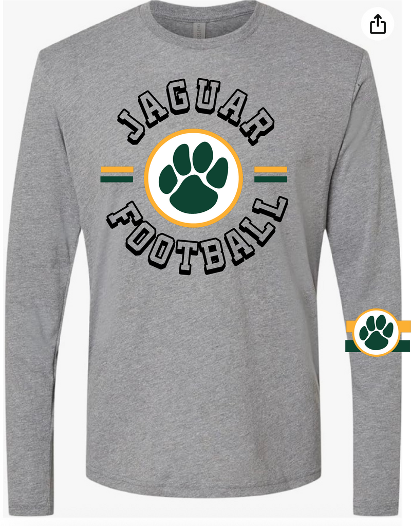 Ash Football Long Sleeve
