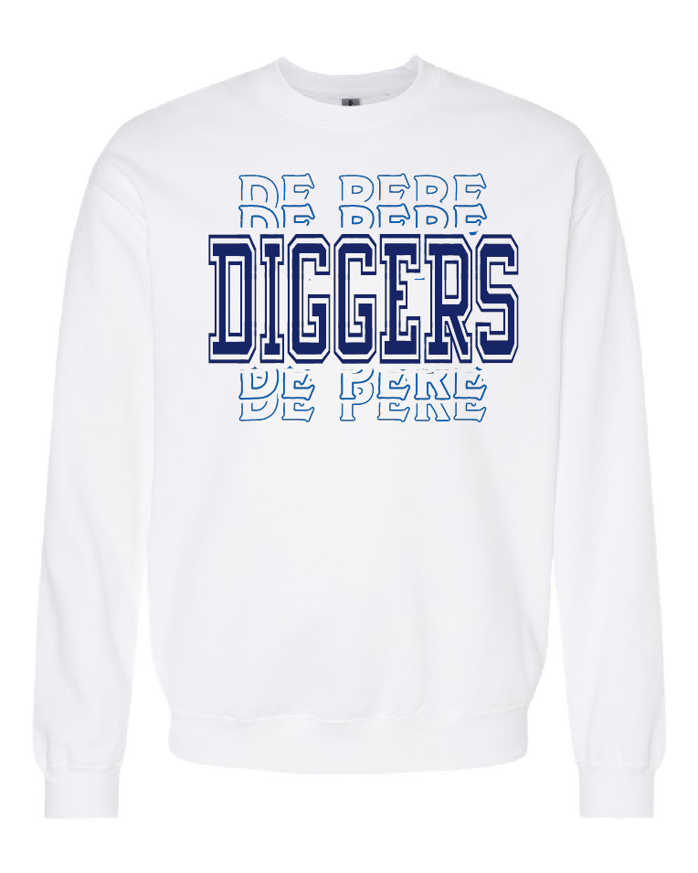 De Pere Diggers Adult Gildan Crew