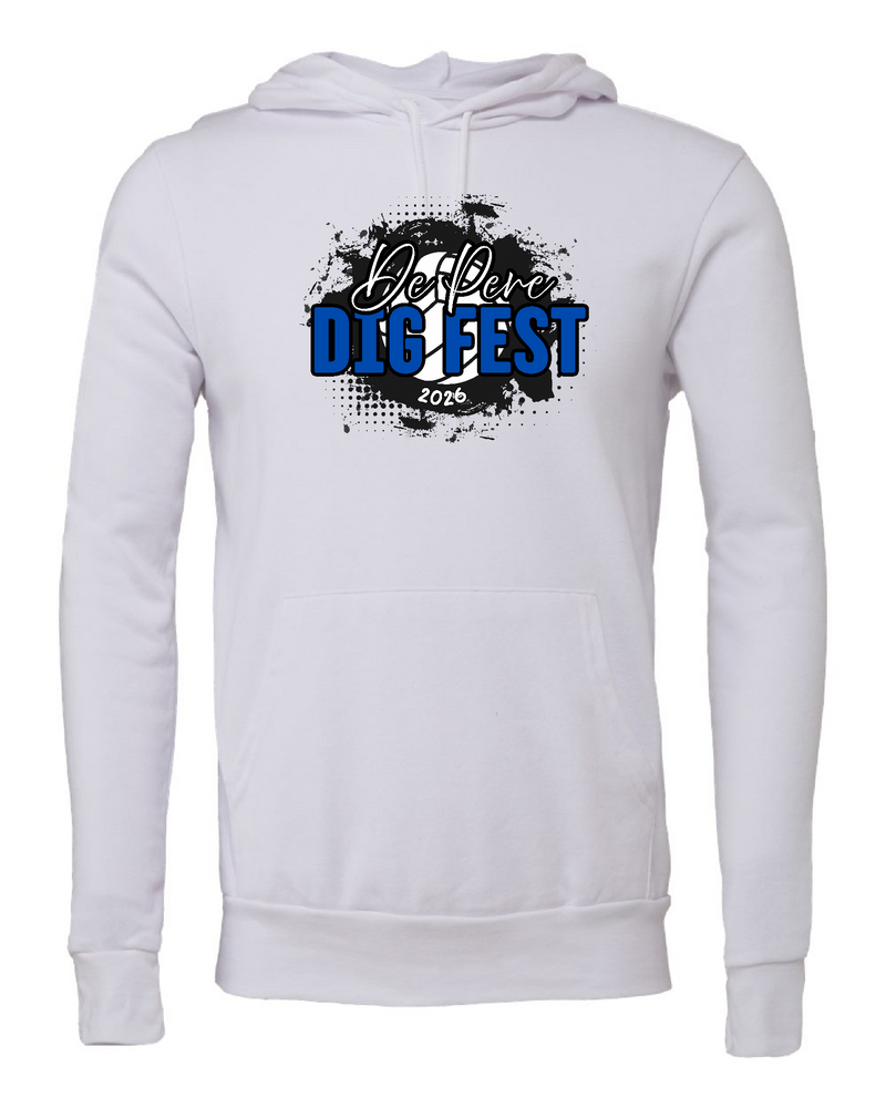 Dig Fest BELLA + CANVAS Adult Hoodie